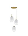 Luces Exclusivas ACUYO Wisząca Nowoczesna złoty i odcienie złota 3xE14 max 12W LE43358