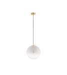 Lampy wiszące pojedyncze - Luces Exclusivas ADELA Wisząca Nowoczesna złoty i odcienie złota 1xE27 max 12W LE43362 - product 1