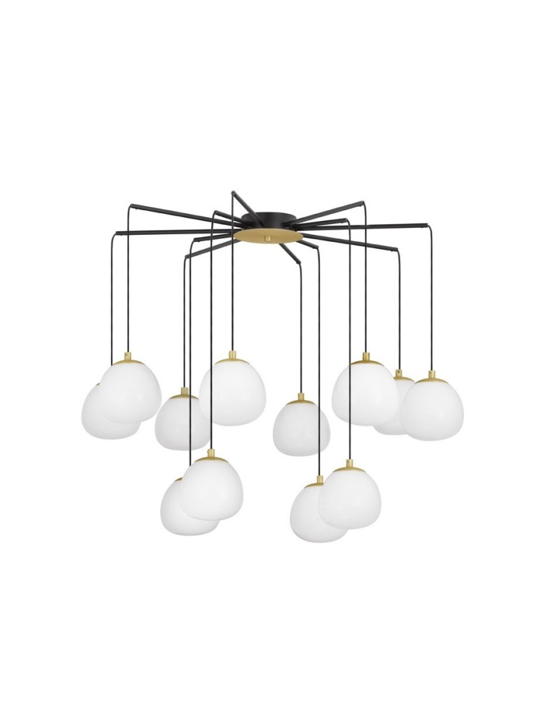 Lampy wiszące - Luces Exclusivas ADOBE Wisząca Nowoczesna złoty i odcienie złota 12xG9 max 5W LE43364 - produkt kolory-swiatla.pl 1