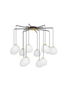 Luces Exclusivas ADOBE Wisząca Nowoczesna złoty i odcienie złota 12xG9 max 5W LE43364
