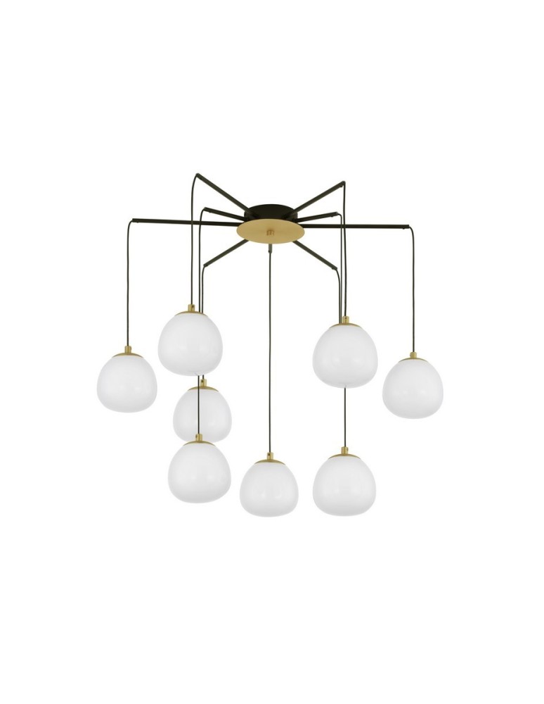 Lampy wiszące - Luces Exclusivas ADOBE Wisząca Nowoczesna złoty i odcienie złota 8xG9 max 5W LE43365 - produkt kolory-swiatla.pl 1