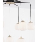 Lampy wiszące - Luces Exclusivas ADOBE Wisząca Nowoczesna złoty i odcienie złota 8xG9 max 5W LE43365 - product 2