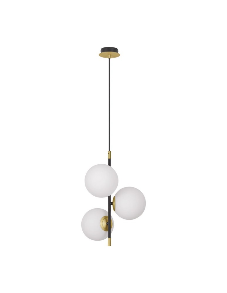 Lampy wiszące kule - Luces Exclusivas AEREO Wisząca Nowoczesna czarny 3xG9 max 5W LE43367 - produkt kolory-swiatla.pl 1