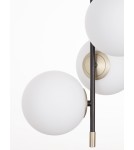 Lampy wiszące kule - Luces Exclusivas AEREO Wisząca Nowoczesna czarny 3xG9 max 5W LE43367 - product 3