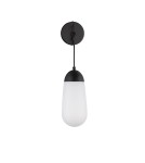 Kinkiety - Luces Exclusivas BADEN Ścienna Nowoczesna czarny 1xE14 max 5W LE43372 - product 1