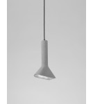 Lampy wiszące - Luces Exclusivas BADOW Wisząca Nowoczesna szary i odcienie szarości 1xE14 max 5W LE43376 - product 2