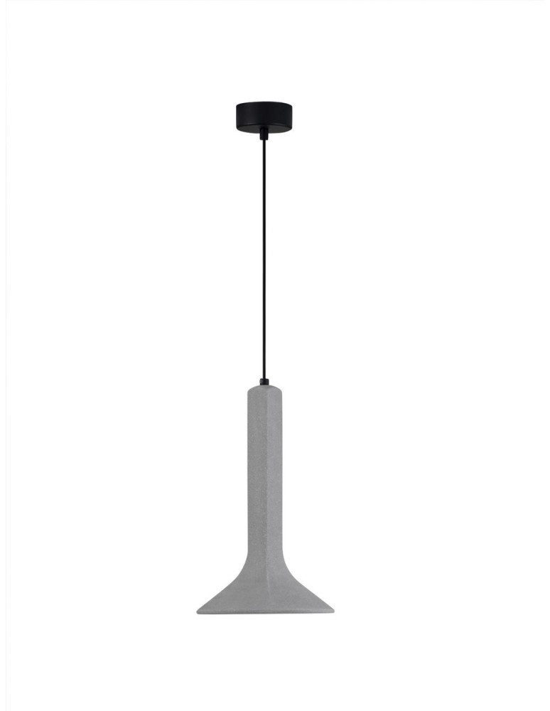 Lampy wiszące - Luces Exclusivas BADOW Wisząca Nowoczesna szary i odcienie szarości 1xE14 max 5W LE43377 - produkt kolory-swiatla.pl 1