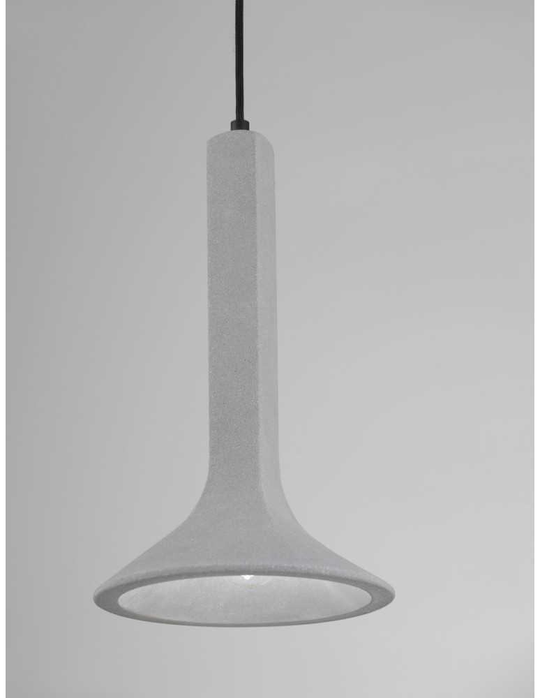 Lampy wiszące - Luces Exclusivas BADOW Wisząca Nowoczesna szary i odcienie szarości 1xE14 max 5W LE43377 - product kolory-swiatla.pl 2