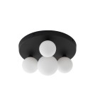 Lampy sufitowe - Luces Exclusivas BAILA Sufitowa Nowoczesna czarny 4xG9 max 5W LE43378 - product 1