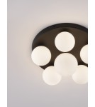 Lampy sufitowe - Luces Exclusivas BAILA Sufitowa Nowoczesna czarny 6xG9 max 5W LE43379 - produkt 2