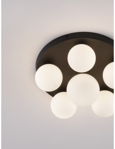 Luces Exclusivas BAILA Sufitowa Nowoczesna czarny 6xG9 max 5W LE43379 - produkt 2