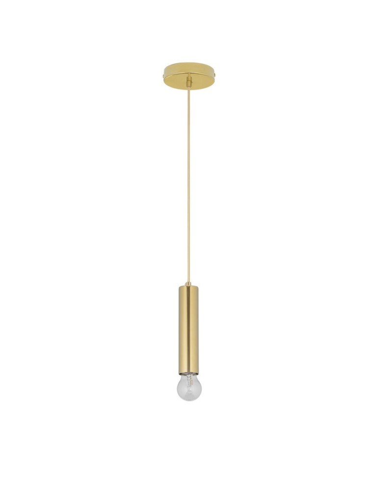 Lampy wiszące pojedyncze - Luces Exclusivas BAJAN Wisząca Nowoczesna złoty i odcienie złota 1xE27 max 12W LE43380 - produkt kolory-swiatla.pl 1