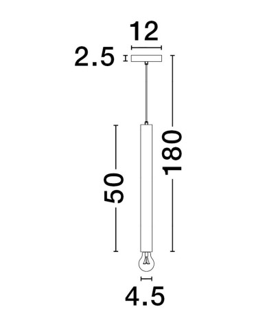 Luces Exclusivas BAJAN Wisząca Nowoczesna złoty i odcienie złota 1xE27 max 12W LE43382 - produkt 2