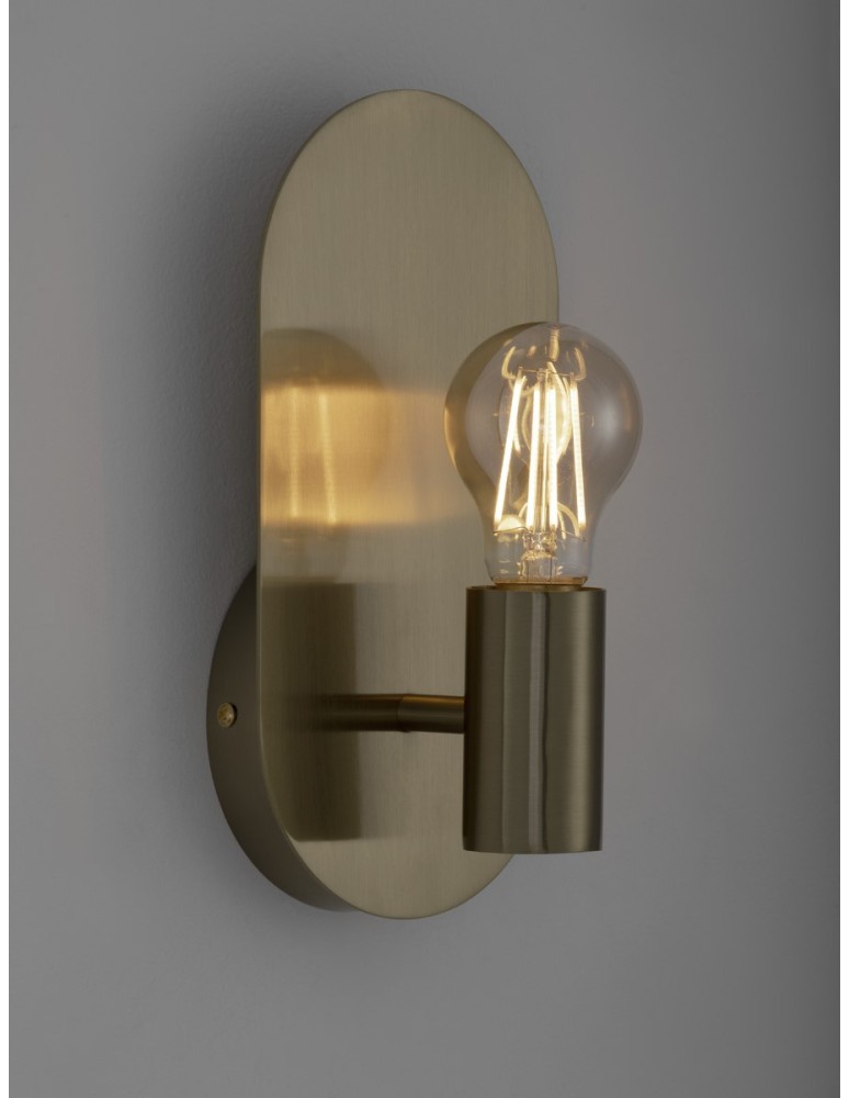 Kinkiety - Luces Exclusivas BAJIO Ścienna Nowoczesna złoty i odcienie złota 1xE27 max 12W LE43383 - product kolory-swiatla.pl 2