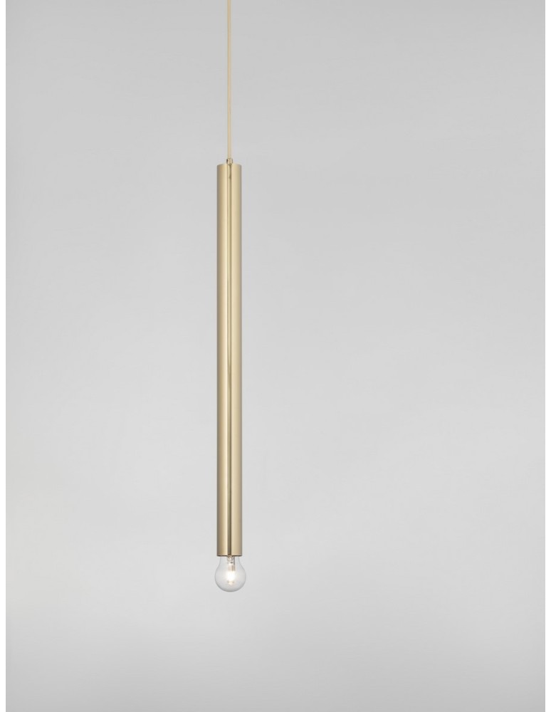 Lampy wiszące pojedyncze - Luces Exclusivas BAJAN Wisząca Nowoczesna złoty i odcienie złota 1xE27 max 12W LE43384 - product kolory-swiatla.pl 2