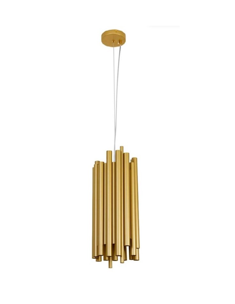 Lampy wiszące - Luces Exclusivas BAJHI Wisząca Nowoczesna złoty i odcienie złota 6xG9 max 5W LE43386 - produkt kolory-swiatla.pl 1