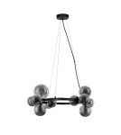 Lampy wiszące - Luces Exclusivas PARLA Wisząca Nowoczesna szary i odcienie szarości 11xG9 max 5W LE43387 - produkt 1