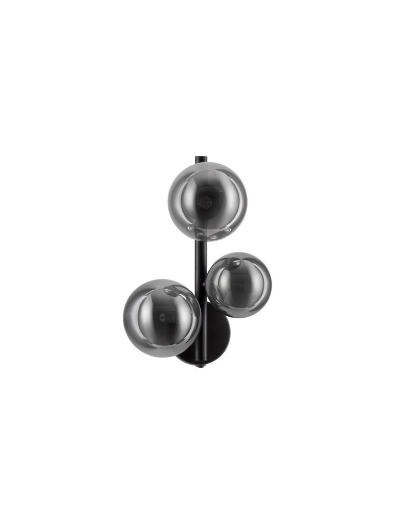 Kinkiety - Luces Exclusivas PARLA Ścienna Nowoczesna szary i odcienie szarości 3xG9 max 5W LE43389 - produkt kolory-swiatla.pl 1