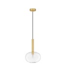 Lampy wiszące - Luces Exclusivas BAJOS Wisząca Nowoczesna złoty i odcienie złota 1xG9 max 5W LE43390 - produkt 1