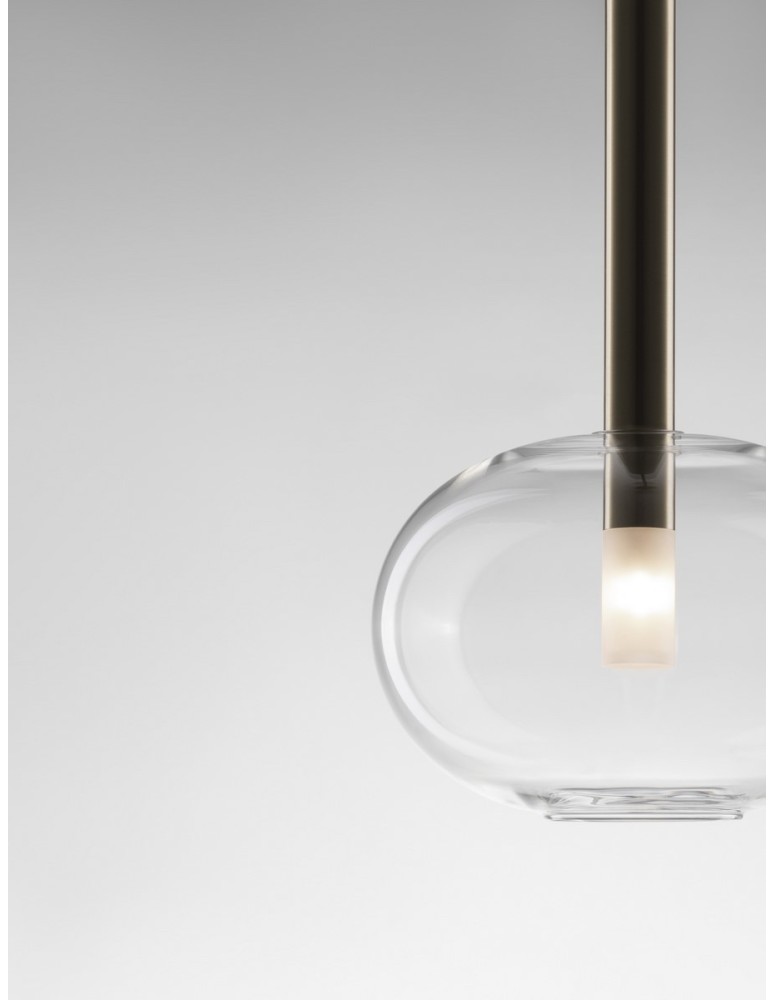 Lampy wiszące - Luces Exclusivas BAJOS Wisząca Nowoczesna złoty i odcienie złota 1xG9 max 5W LE43390 - produkt kolory-swiatla.pl 3