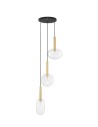 Luces Exclusivas BAJOS Wisząca Nowoczesna złoty i odcienie złota 3xG9 max 5W LE43394