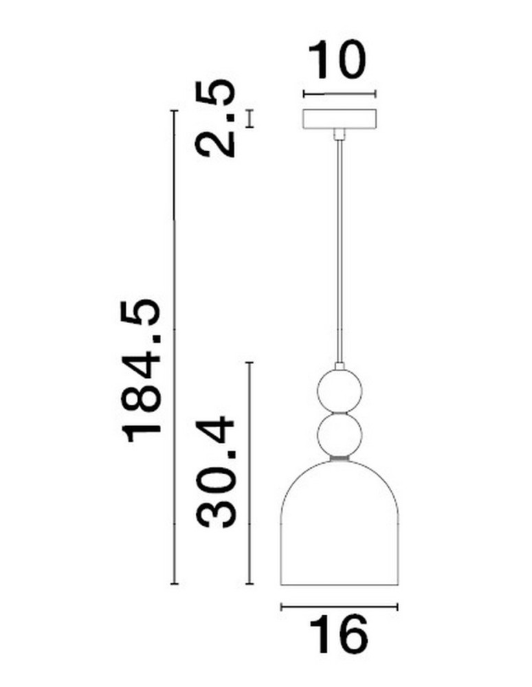 Luces Exclusivas BALAM Wisząca Nowoczesna złoty i odcienie złota 1xE14 max 5W LE43396
