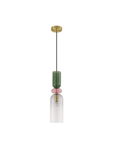 Luces Exclusivas BALAM Wisząca Nowoczesna złoty i odcienie złota 1xE14 max 5W LE43399
