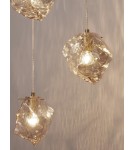 Lampy wiszące - Luces Exclusivas BALUN Wisząca Nowoczesna złoty i odcienie złota 3xE14 max 5W LE43403 - produkt 2