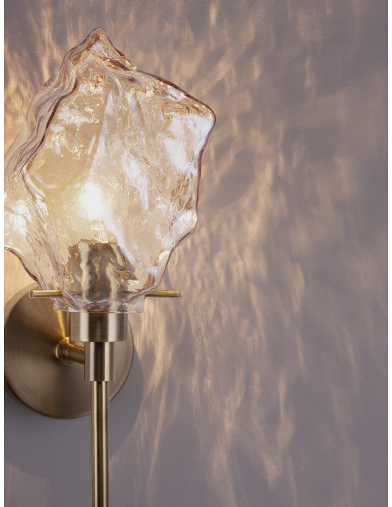 Kinkiety - Luces Exclusivas BALUN Ścienna Nowoczesna złoty i odcienie złota 1xE14 max 5W LE43404 - product kolory-swiatla.pl 2