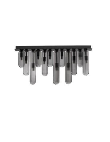 Luces Exclusivas BALDE Sufitowa Nowoczesna szary i odcienie szarości 12xG9 max 5W LE43407