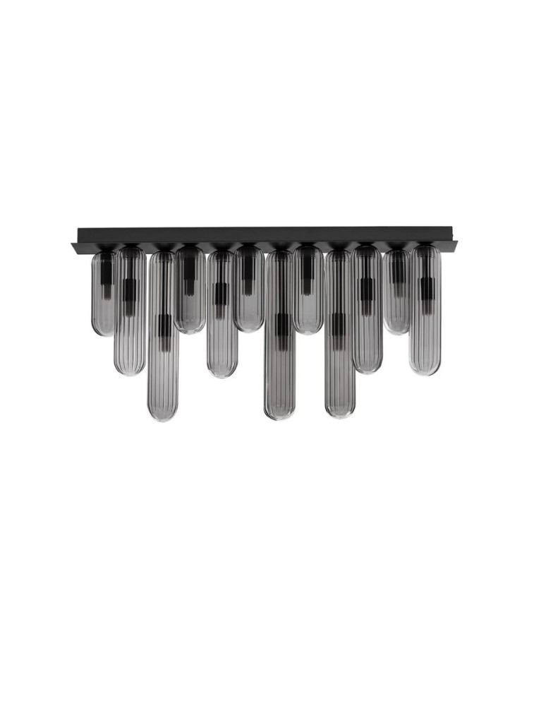 Lampy sufitowe - Luces Exclusivas BALDE Sufitowa Nowoczesna szary i odcienie szarości 12xG9 max 5W LE43407 - produkt kolory-swiatla.pl 1