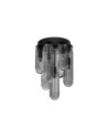 Luces Exclusivas BALDE Sufitowa Nowoczesna szary i odcienie szarości 7xG9 max 5W LE43408