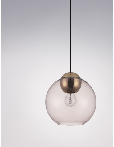 Luces Exclusivas BALMI Wisząca Nowoczesna złoty i odcienie złota 1xE27 max 12W LE43410 - produkt 2