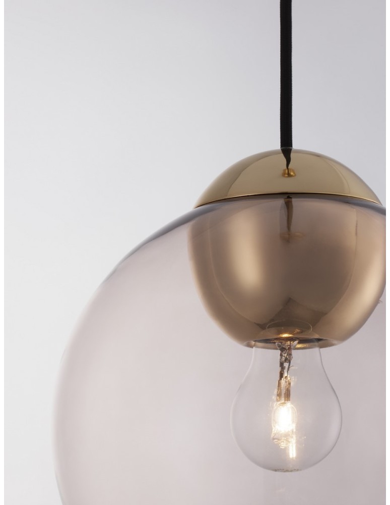 Luces Exclusivas BALMI Wisząca Nowoczesna złoty i odcienie złota 1xE27 max 12W LE43410