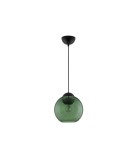 Lampy wiszące pojedyncze - Luces Exclusivas BALMI Wisząca Nowoczesna czarny 1xE27 max 12W LE43414 - product 1