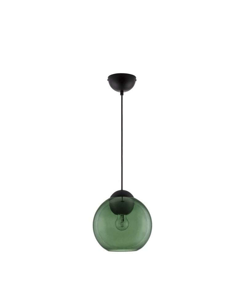 Lampy wiszące pojedyncze - Luces Exclusivas BALMI Wisząca Nowoczesna czarny 1xE27 max 12W LE43414 - produkt kolory-swiatla.pl 1