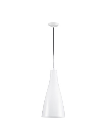 Luces Exclusivas BALSA Wisząca Nowoczesna biały 1xE27 max 12W LE43416