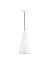 Luces Exclusivas BALSA Wisząca Nowoczesna biały 1xE27 max 12W LE43416