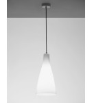 Lampy wiszące pojedyncze - Luces Exclusivas BALSA Wisząca Nowoczesna biały 1xE27 max 12W LE43416 - produkt 3