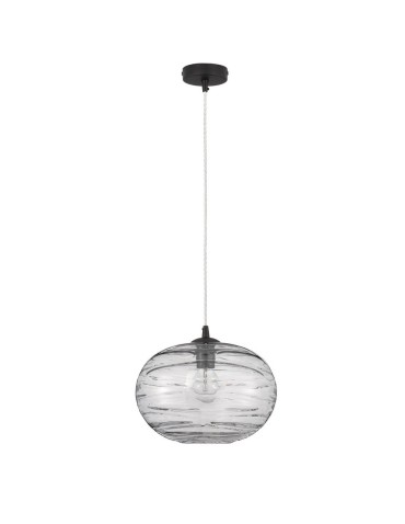 Luces Exclusivas BAMBU Wisząca Nowoczesna czarny 1xE27 max 12W LE43420