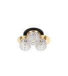 Lampy sufitowe - Luces Exclusivas BAMOA Sufitowa Nowoczesna złoty i odcienie złota 3xE14 max 5W LE43422 - produkt 1