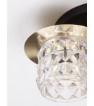 Lampy sufitowe - Luces Exclusivas BAMOA Sufitowa Nowoczesna złoty i odcienie złota 3xE14 max 5W LE43422 - produkt 3