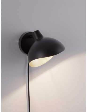 Luces Exclusivas BANAC Ścienna Nowoczesna czarny 1xE14 max 5W LE43425 - produkt 2