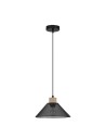 Luces Exclusivas BAPUZ Wisząca Nowoczesna czarny 1xE27 max 12W LE43428