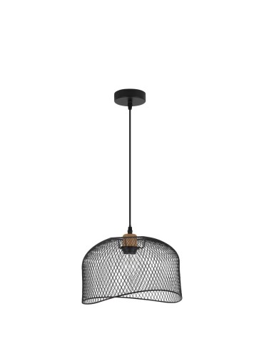 Luces Exclusivas BAQUE Wisząca Nowoczesna biały 1xE27 max 12W LE43432