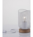 Lampy stołowe - Luces Exclusivas BAQUE Stołowa biały 1xE27 max 12W LE43433 - product 2