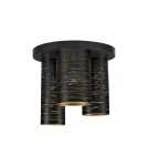 Lampy sufitowe - Luces Exclusivas BARRA Sufitowa Nowoczesna czarny 3xE14 max 5W LE43435 - produkt 1