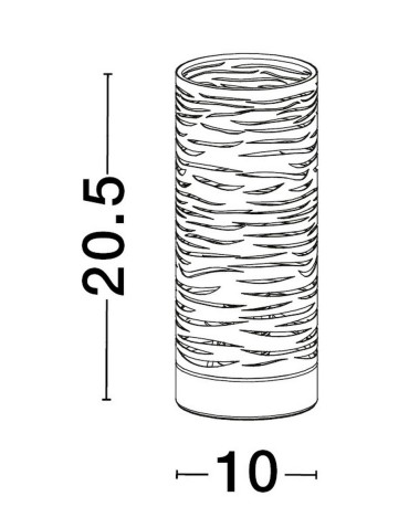 Luces Exclusivas BARRA Stołowa biały 1xE14 max 5W LE43437 - product 2