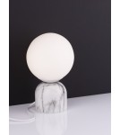 Lampki nocne - Luces Exclusivas ORILLA Stołowa biały 1xE14 max 12W LE43440 - product 2