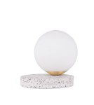 Lampy stołowe dekoracyjne - Luces Exclusivas MERINO Stołowa szary i odcienie szarości 1xE14 max 5W LE43441 - product 1